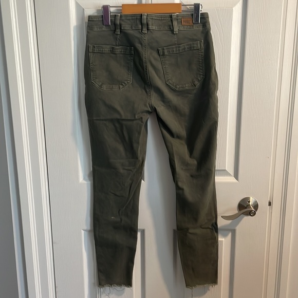 Paige Hoxton Ankle Zip stretch twill 28 - Picture 4 of 6